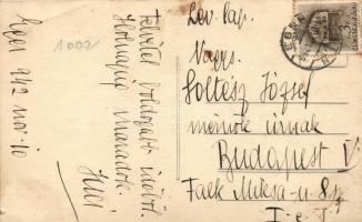 Eger, utcarészlet a minarettel, photo