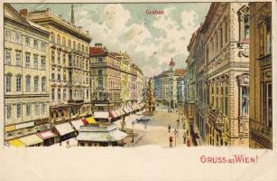 Wien Graben Litho