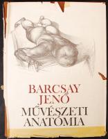 Barcsay Jenő: Művészeti anatómia. Bp., 1953, Corvina. Kiadói egészvászon kötés viseltes védőborítóva...