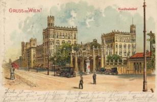 Wien Nordbahnhof Litho