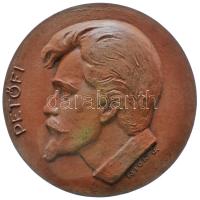 Istók János (1873-1972) 1948. "Petőfi Sándor" kerámia plakett (116mm) T:1 Hungary 1948. "Sándor Petőfi" ceramic plaque. Sign: János Istók (116mm) C:UNC
