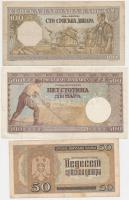 Szerbia 1919-1943. 10f-500D (5xklf) T:vegyes
Serbia 1919-1943. 10 Filira - 500 Dinara (5xdiff) C:mix...