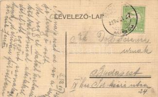 A Veszprém halászhajó a Balatonon / Hungarian fishing vessel