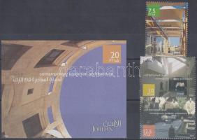 2006 Modern építészet sor Mi 1896-1898 + vágott blokk Mi 118