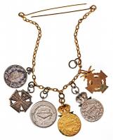 1916-1918. "A Katonai Érdemkereszt III. Osztálya hadidíszítménnyel és kardokkal" + 1914-19...