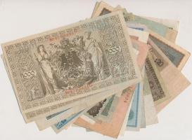 Német Birodalom ~1910-1944. 19db vegyes bankjegy T:vegyes
Germany ~1910-1944. 19pcs of mixed banknot...