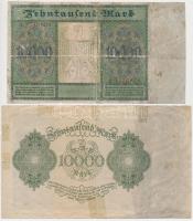 Német Birodalom / Weimari Köztársaság 1922. 10.000M (3x) + 1922. 50.000M + Harmadik Birodalom 1940-1...