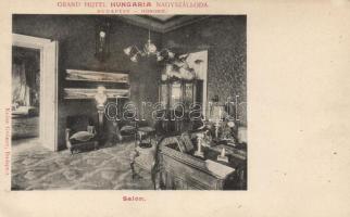Budapest V. Grand Hotel Hungária szalon, Klösz