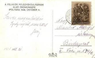 Ipolyság, Bevonulás / entry of the Hungarian troops