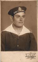 Magyar Királyi Folyamőrség matróza / Hungarian sailor, photo (EK)