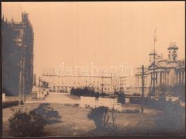 cca 1930-1940 Bp., A régi Kossuth tér, 17x12 cm