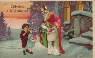 Saint Nicholas 'Import' No. 42. litho