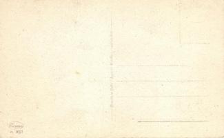 4 db Romantikus grafikai lap a II. világháború idejéből, pinx Collino / 4 Romantic art postcards fro...