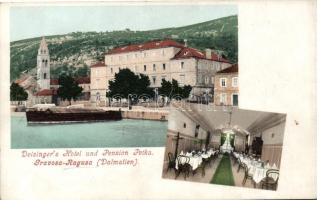 Gravosa-Ragusa, port, Deisinger's Hotel und Pension Petka, interior