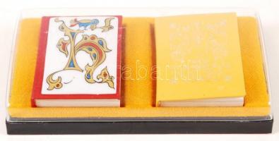 Dr. Győző Sikota: Hollóházaer Porzellan. Miskolc, 1979. Minikönyv, 158. sorszámozott kiadás, kereske...