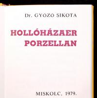 Dr. Győző Sikota: Hollóházaer Porzellan. Miskolc, 1979. Minikönyv, 158. sorszámozott kiadás, kereske...