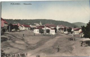 Bakabánya, Pukanec; Főtér, Námestie / main square