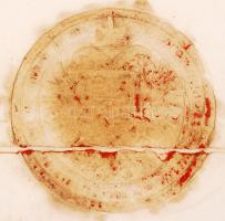 1655 III. Ferdinánd (1637-1657) császár saját kézzel aláírt német nyelvű levele /
1655 Autograph sig...