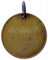 ~1930. "O.M.R.E (Országos Magyar Rendőrkutya Egyesület)" aranyozott bronz medál (40mm) T:2...