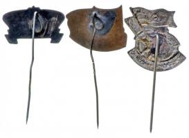 1953-1954. "Népstadion" + "Magyarország-Anglia mérkőzés" 3db klf zománcozott és ...