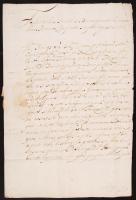 II. Ferdinánd (1619-1637) német-római császár Pármai Margithoz és Placintia, született Aldobrandini úrhölgyhöz címzett lain nyelvű levele szárazpecséttel, melyben a későbbi felesége, Eleonora Gonzaga testvérét, Francesco Gonzagát, mint szeretett hűséges alattvalóját méltatja, és egyúttal megerősíti javaiban és pozíciójában / The letter of Ferdinand II. to Margaret of Parma and Placintia Aldobrandini, about his faithful subject, Francesco di Gonzaga, the brother of Eleonora di Gonzaga later wife of the Emperor 