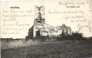 Révfülöp, Ecséri rom (EK)