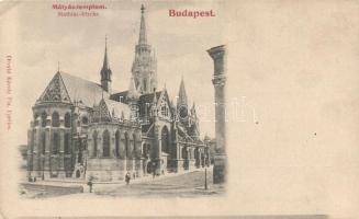 Budapest I. Mátyás templom, kiadja Divald Károly fia (EK)