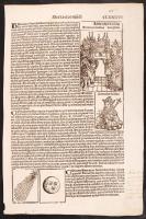 1493 II. Henrik német római császár (1002-1024) családfája. A Nürnbergi krónika CLXXXVI. lapja. Fame...