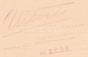 Dorés fotó: Latin táncos, pecséttel jelzett fotó, 23x17 cm