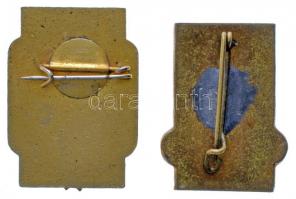 1948-1968. "XIV. Olympia London" + "Mexiko" feliratú magyar vonatkozású zománcoz...