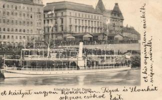 Königliche Yacht Draga / Serbian ship 'Draga'