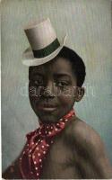 Full Dress in Dahomey, folklore, Raphael Tuck & Sons Oilette Series 6950. (fa)