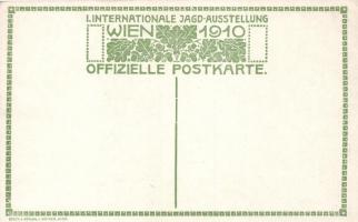 1910 Vienna, Wien; I. Internationale Jagdausstellung / Hunting Expo s: Liane Fischer