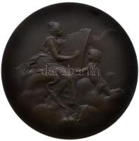 Franciaország 1900. "Párizsi Pénzverde" bronz emlékérem. Szign.: Daniel Dupuis (50mm/58.57g) T:1- France 1900. "Paris Mint" commemorative bronz medallion. "1900 / MONNAIE DE PARIS" Sign: Daniel Dupuis (50mm/58.57g) C:AU