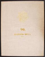 Olvashatatlan jelzéssel: Bartók Béla. Rézkarc, papír, díszmappában, 26×19 cm