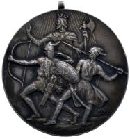 Berán Lajos (1882-1943) 1929. "Országos Testnevelési Tanács - III. Szakbizottság" Ag díjérem peremében nemesfém jelzéssel (45mm/41.1g) T:2,2- Hungary 1929. "National Council of Physical Education" commemorative silver medallion with hallmark on the edge. Sign: Lajos Berán (45mm/41.1g) HP-1428.