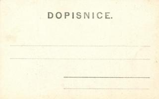 Písek, Námestí; Nakladatel Th. Kopecky / main square