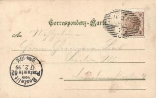 1899 Rumburk, Rumburg; das älteste Haus / oldest house in town