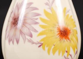Rosenthal virágos porcelán váza, hibátlan, jelzett, m: 29 cm