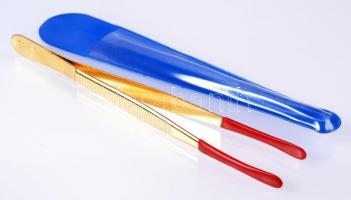 Pénzcsipesz teflon bevonattal új állapotban 12cm