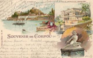Corfou, litho