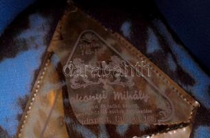 cca 1935 Magyar tiszti katonai sapka. Bakonyi Mihály sapkakészítő / cca 1935 Hungarian military offi...