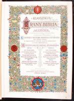 Klasszikus Arany Biblia. Az üdvnek ó- és új-szövetségi történelme rendszeres előadásban. Lipcse - Bp...