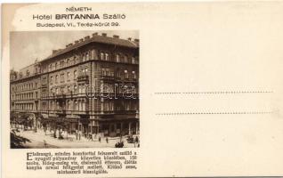 Budapest VI. Hotel Britannia (fl)