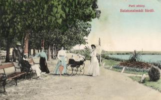 Balatonalmádi, Parti sétány; Pethe Viktor kiadása