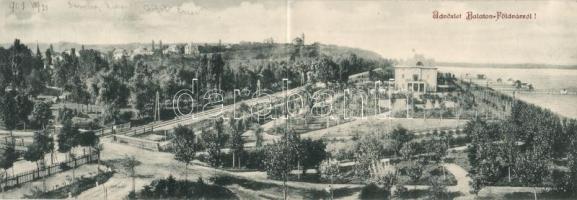 Balatonföldvár, panoramacard