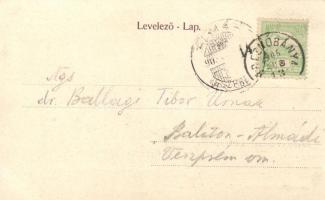 Breznóbánya, Polgári iskola; Kreisler József kiadása / public school