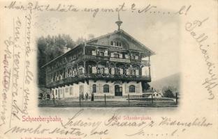 1898 Schneebergbahn Hotel