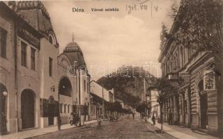 Déva, Városi színház; Laufer Vilmos kiadása / theatre