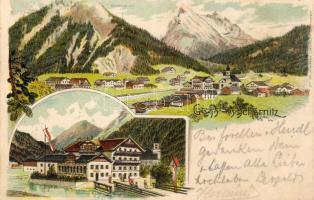 1898 Scharnitz Litho